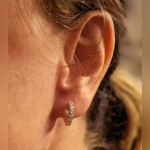 💎 Gold & Silver Hoop Earrings